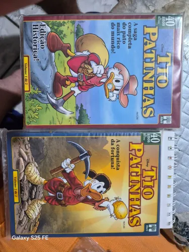 40 anos de revistas Tio Patinhas vol. 1 e vol. 2