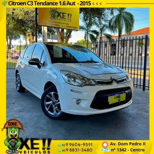 Citroen C3 Tendance 1.6 VTI Flex Start 16V Aut. 2015