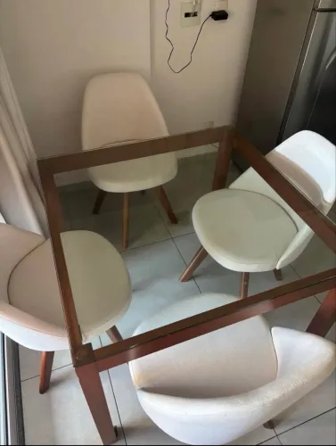 Conjunto 4 cadeiras de jantar