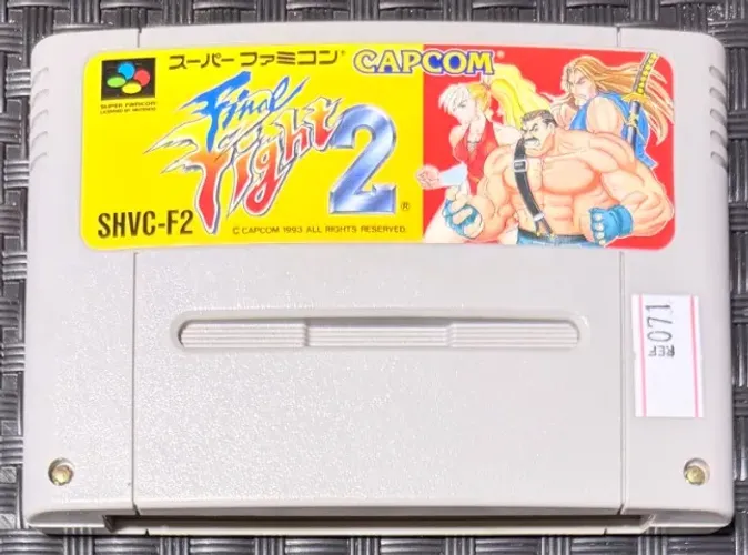 Final Fight 2 Original SNES SFC Super Famicom