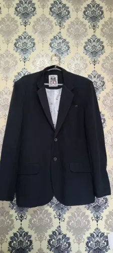 Blazer BLUE STEEL masculino lã batida tamanho G