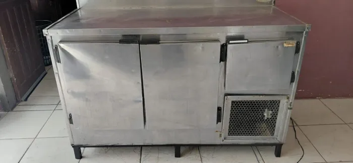 Balcão refrigerado 1.50m inox 127v ENTREGO