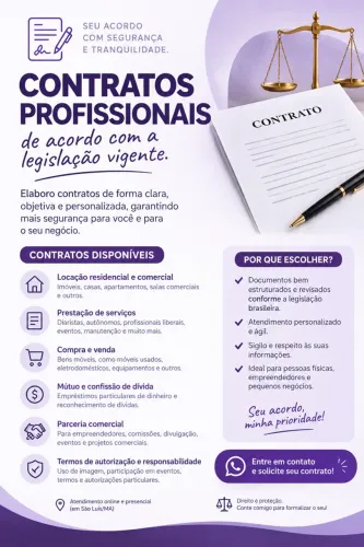 ELABORAÇÃO DE CONTRATOS