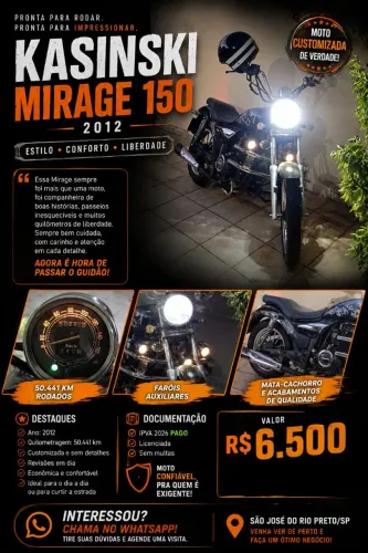 KASINSKI MIRAGE 150