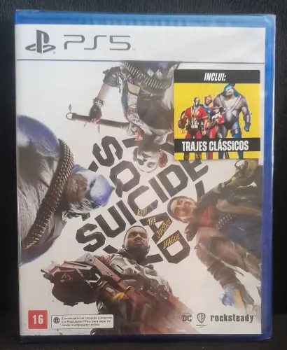 Esquadrão Suicida/Suicid Squad Kill the Justice League Ps5 Mídia Física Novo Lacrado