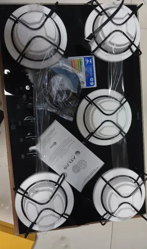 COOKTOP A GÁS 5 BOCAS ATLAS LACRADO