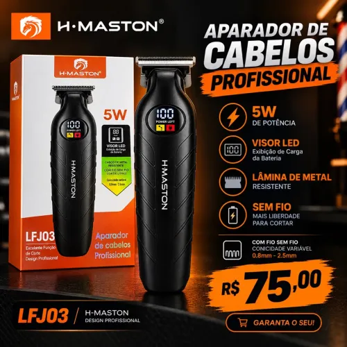 BARBEADOR HMASTON TOP DE LINHA