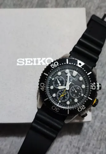 Seiko Prospex Solar Chrono Dive SSC021 Perfeito!