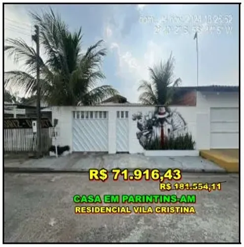 Residencial Vila Cristina - Casa 2 Quartos com Varanda e Área de Serviço em Parintins - 40
