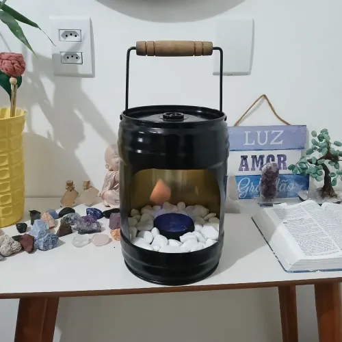 Lareira ecológica!