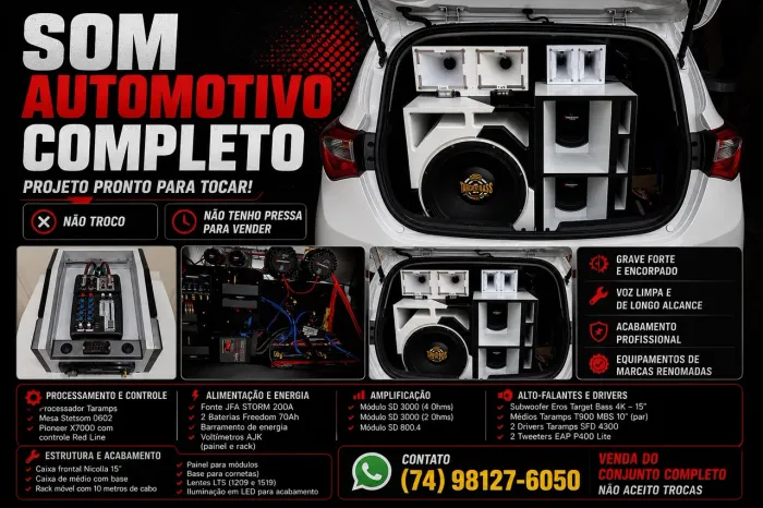 Som Automotivo (Todo na garantia)