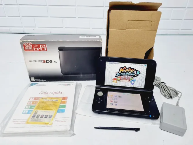 444- BLACK - CONSOLE 3DS XL 