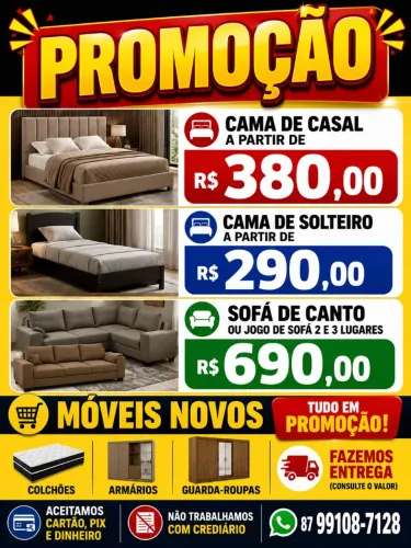 móveis novo em promoção