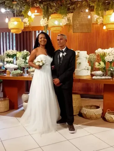 vestido de noiva simples