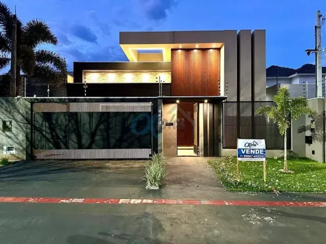 Casa nova 3 suítes NOVO PARQUE ALVORADA