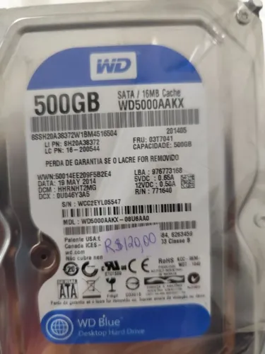 HD desktop 500Gb WD