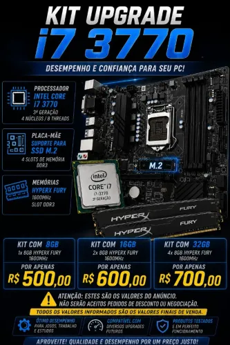 KIT PROCESSADOR I7