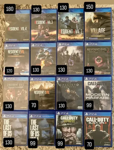 JOGOS DE PS4, PLAYSTATION 4