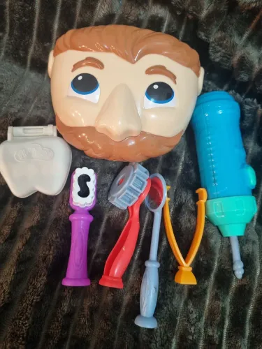 Dentista play-doh para massinha de modelar