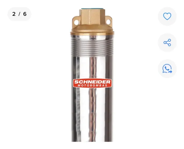 Bomba palito Schneider 220v S/ uso com Garantia. 