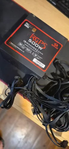 Fonte redragon 500w semi nova