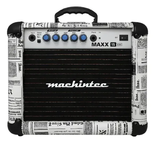 Amplificador Combo Guitarra Mackintec Maxx 15W Transistor com Reverb