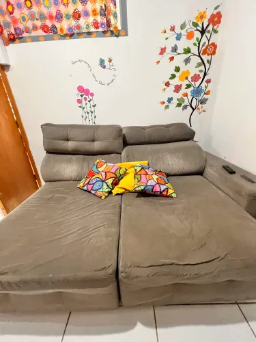 Sofá retrátil 2 lugares