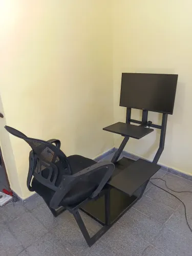 Cockpit gamer para jogos de corrida