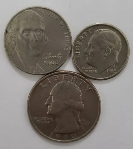 Moedas Americanas Antigas