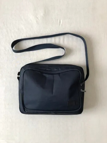 Bolsa carteiro sestini azul marinho