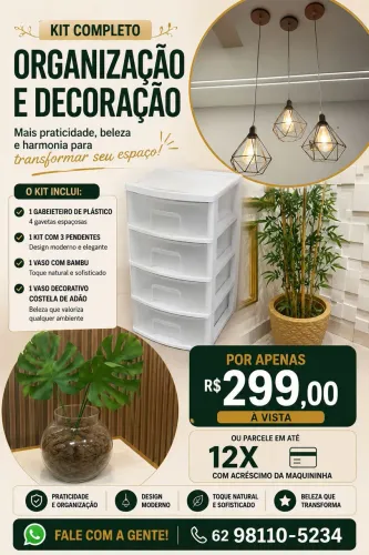Venda de objetos decorativos 