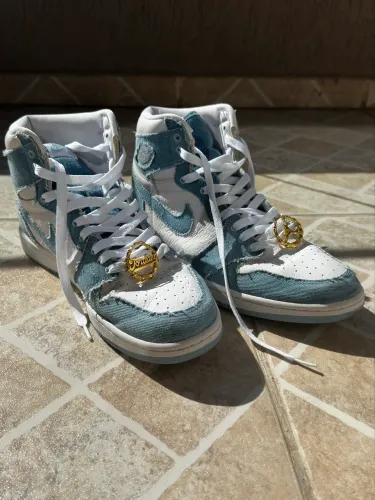 Tênis Air Jordan 1 High OG Denim (RÉPLICA)
