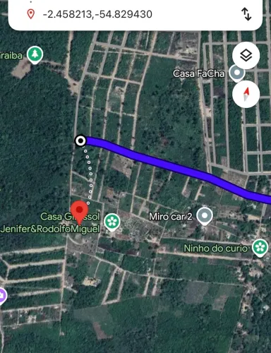 Vendo terreno 10x30 na Comunidade Santa Maria - Eixo Forte