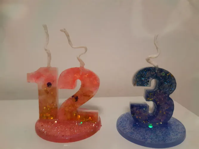 Velas de aniversário 