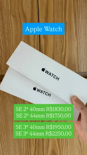 Apple Watch SE 3 44mm novo