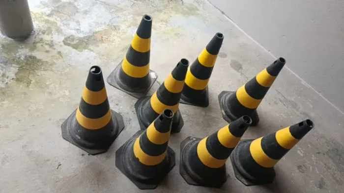 Cones de Sinalização