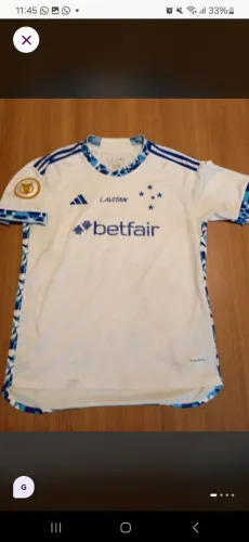 Tailandesas 1:1 Camisa Cruzeiro 2024 Gabriel Veron