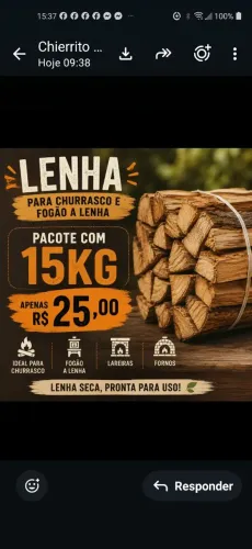 Lenha de eucalipto
