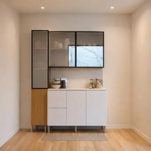 Cozinha Modulada Armario comvidro reflecta