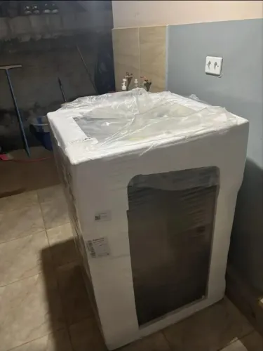 Máquina de Lavar Panasonic 15kg Titânio 127v