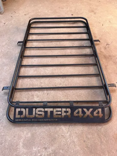 BAGAGEIRO DE TETO DUSTER  - ROBUSTO E PRONTO PARA USO