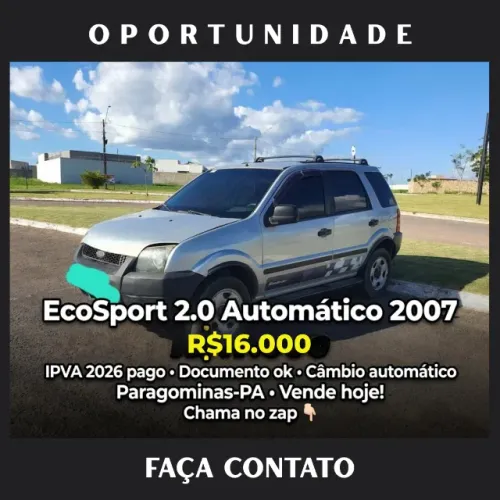Ford Ecosport XLS 2.0/2.0 Flex 16V 5P Aut. 2007