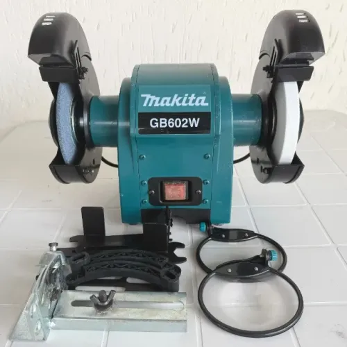 NOVO - Moto Esmeril Makita GB602W 6 1500mm 250W Profissional Acessorios Artesanato NF