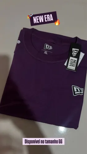 CAMISA NEW ERA ROXA (GG)