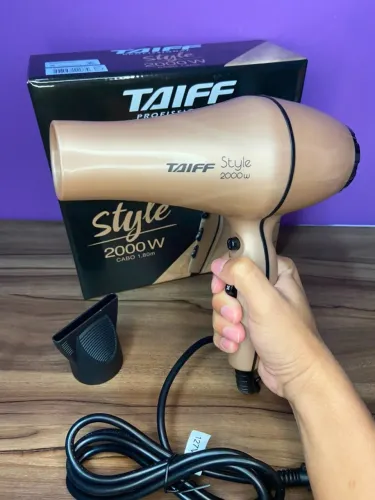 Secador de Cabelos Style  2000W Cabo de 1,80 Taiff 127V