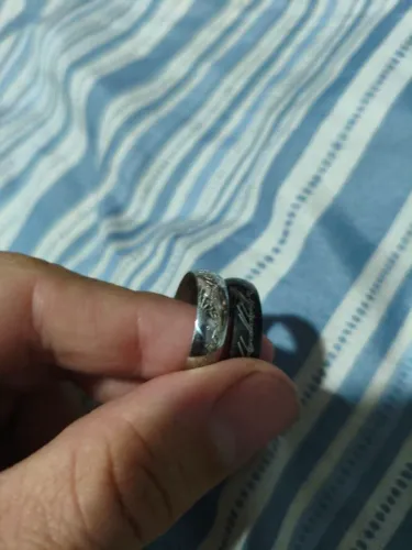 2 anéis de "o senhor dos aneis" 21 mm