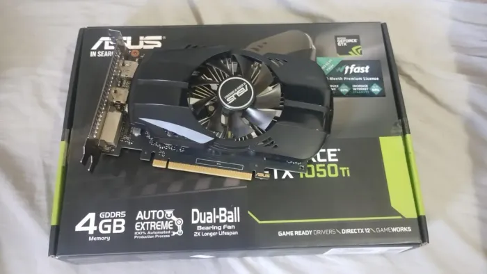 Placa de video - GTX 1050 ti 4gb - USADA