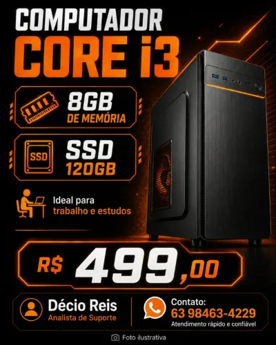 Computador Core i3