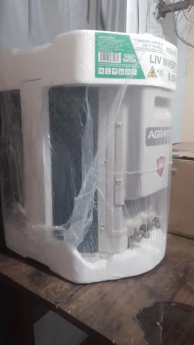 ARCO-CONDICINADOR NA CAIXA PRA LEVA