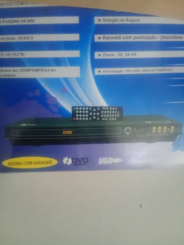  Aparelho Dvd ( 0 bala) para os amantes do velho é bom dvdpalyer.